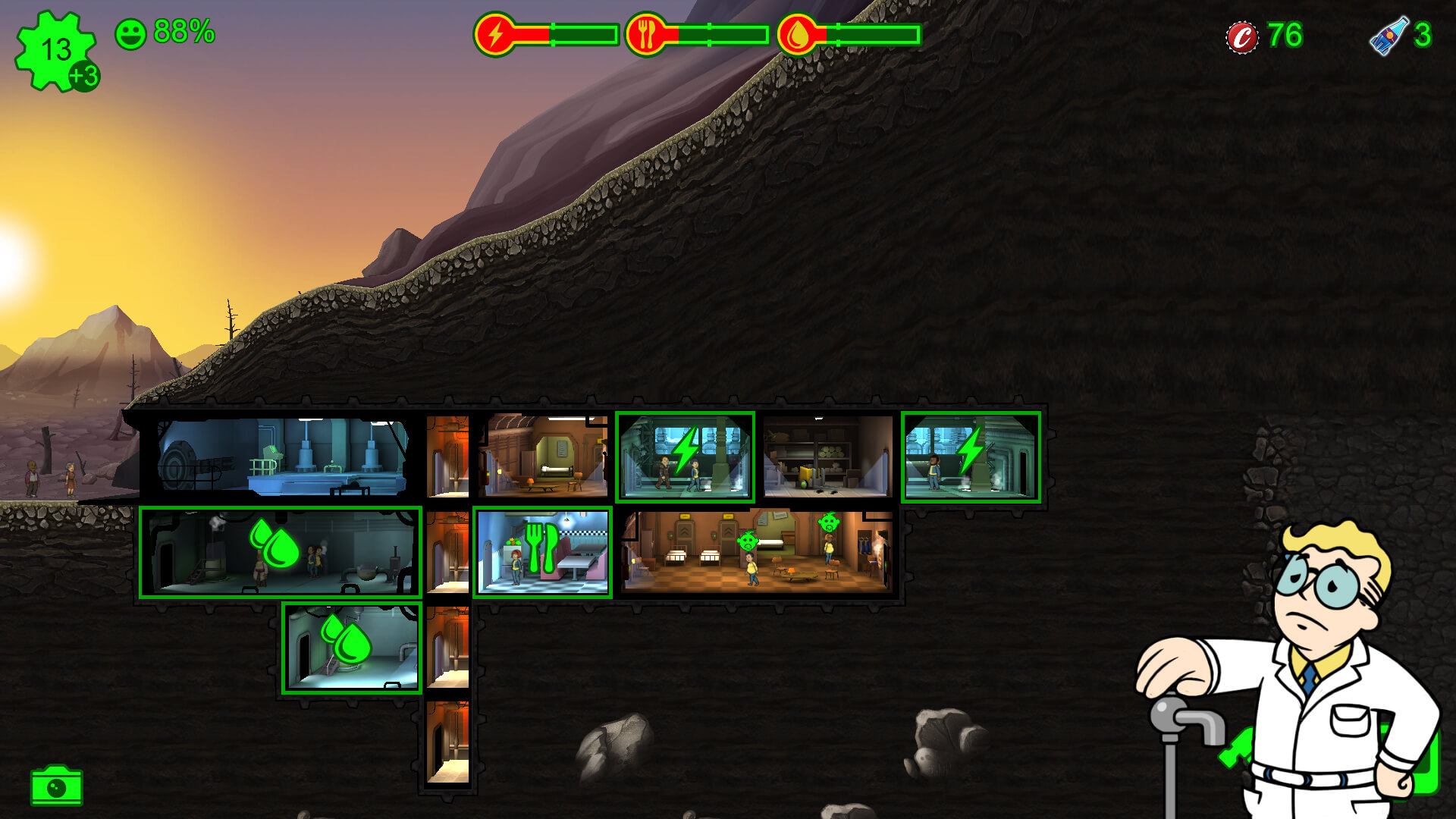 Скриншот из игры Fallout Shelter - 43