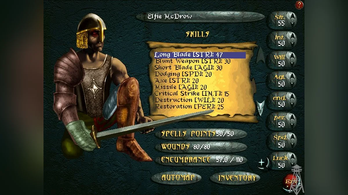 Скриншот из игры An Elder Scrolls Legend: Battlespire - 14