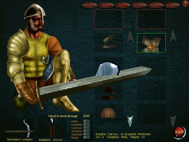 Скриншот из игры An Elder Scrolls Legend: Battlespire - 61
