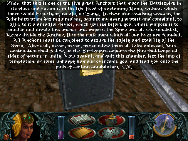 Скриншот из игры An Elder Scrolls Legend: Battlespire - 70