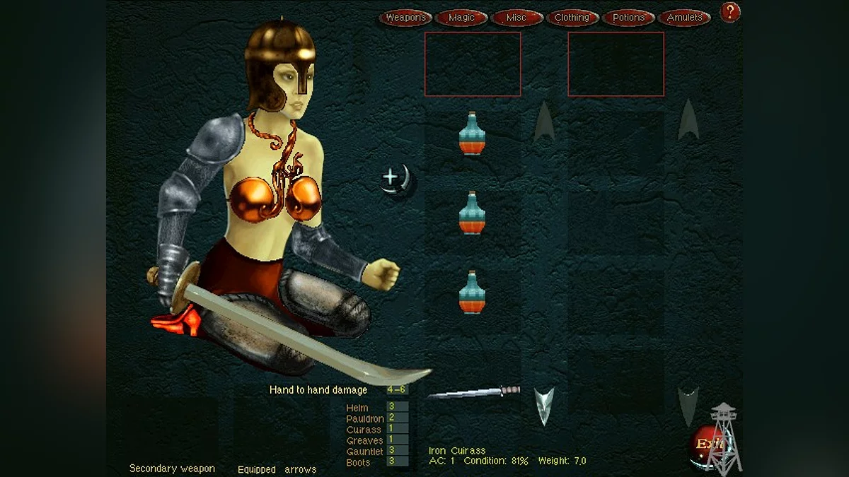 Скриншот из игры An Elder Scrolls Legend: Battlespire - 19
