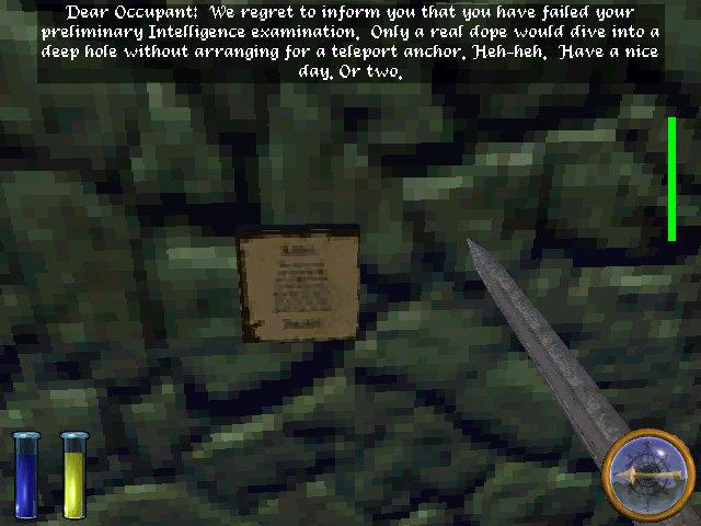 Скриншот из игры An Elder Scrolls Legend: Battlespire - 46