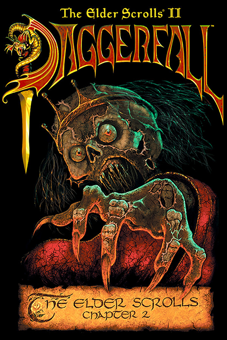 Обложка игры The Elder Scrolls 2: Daggerfall