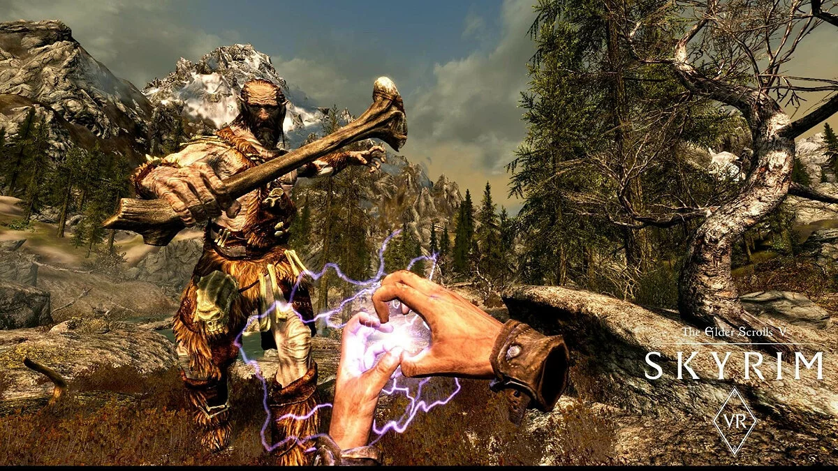 Скриншот из игры The Elder Scrolls 5: Skyrim VR - 3