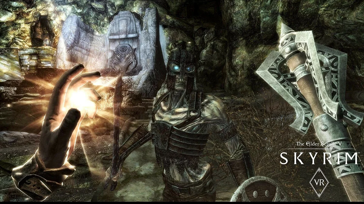 Скриншот из игры The Elder Scrolls 5: Skyrim VR - 9