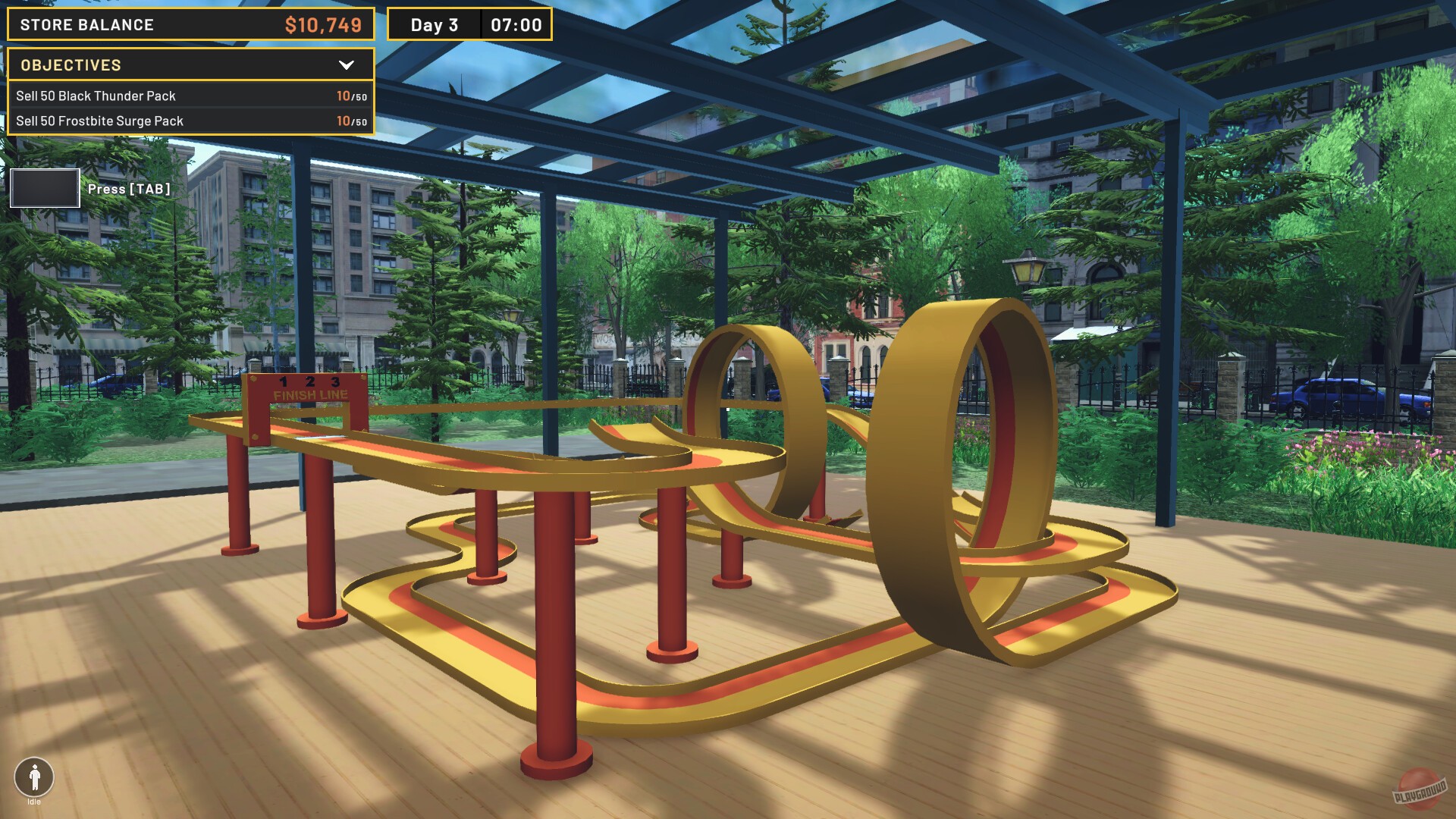 Скриншот из игры Mini Racer Car Shop Simulator - 1