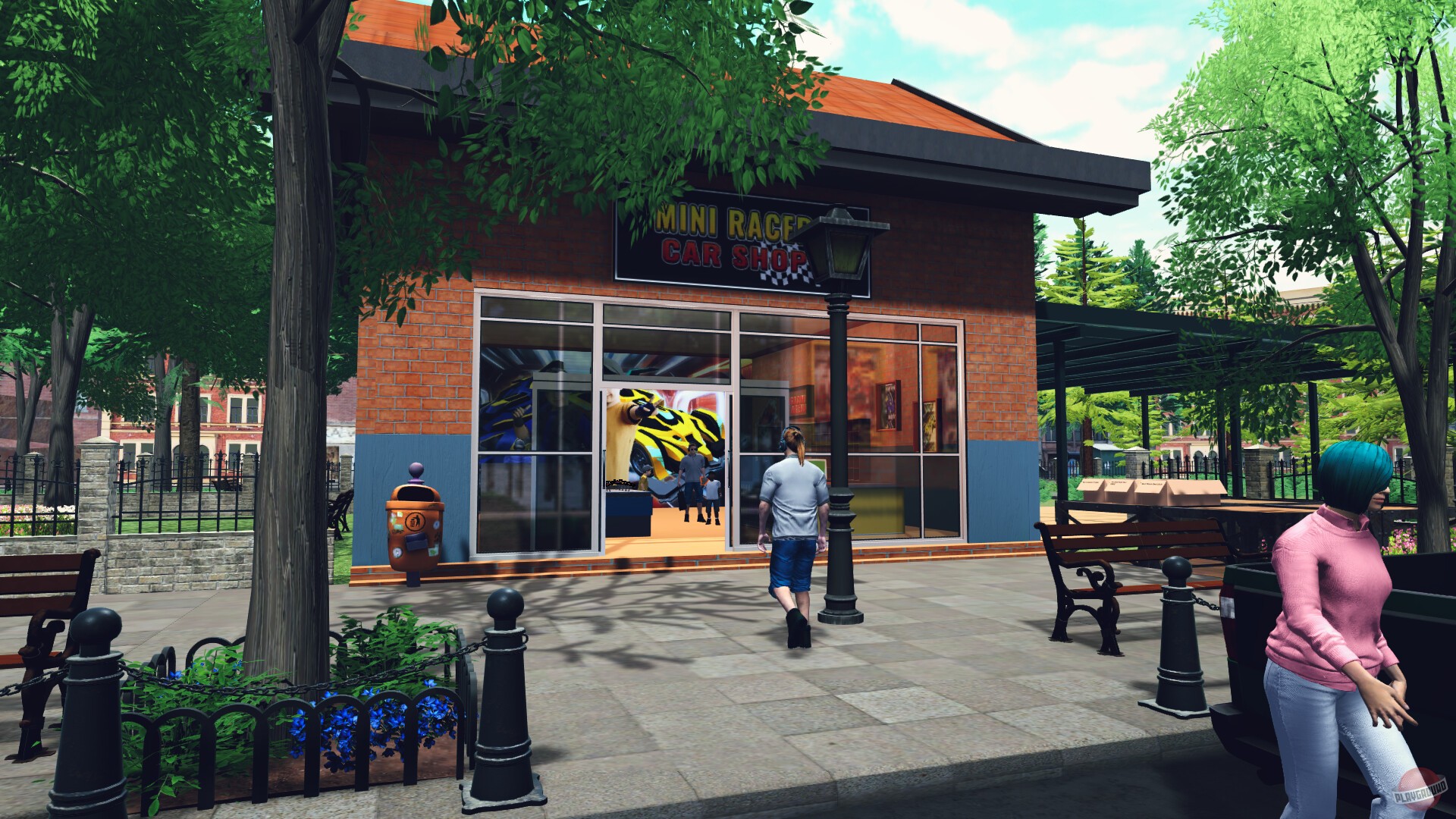 Скриншот из игры Mini Racer Car Shop Simulator - 6