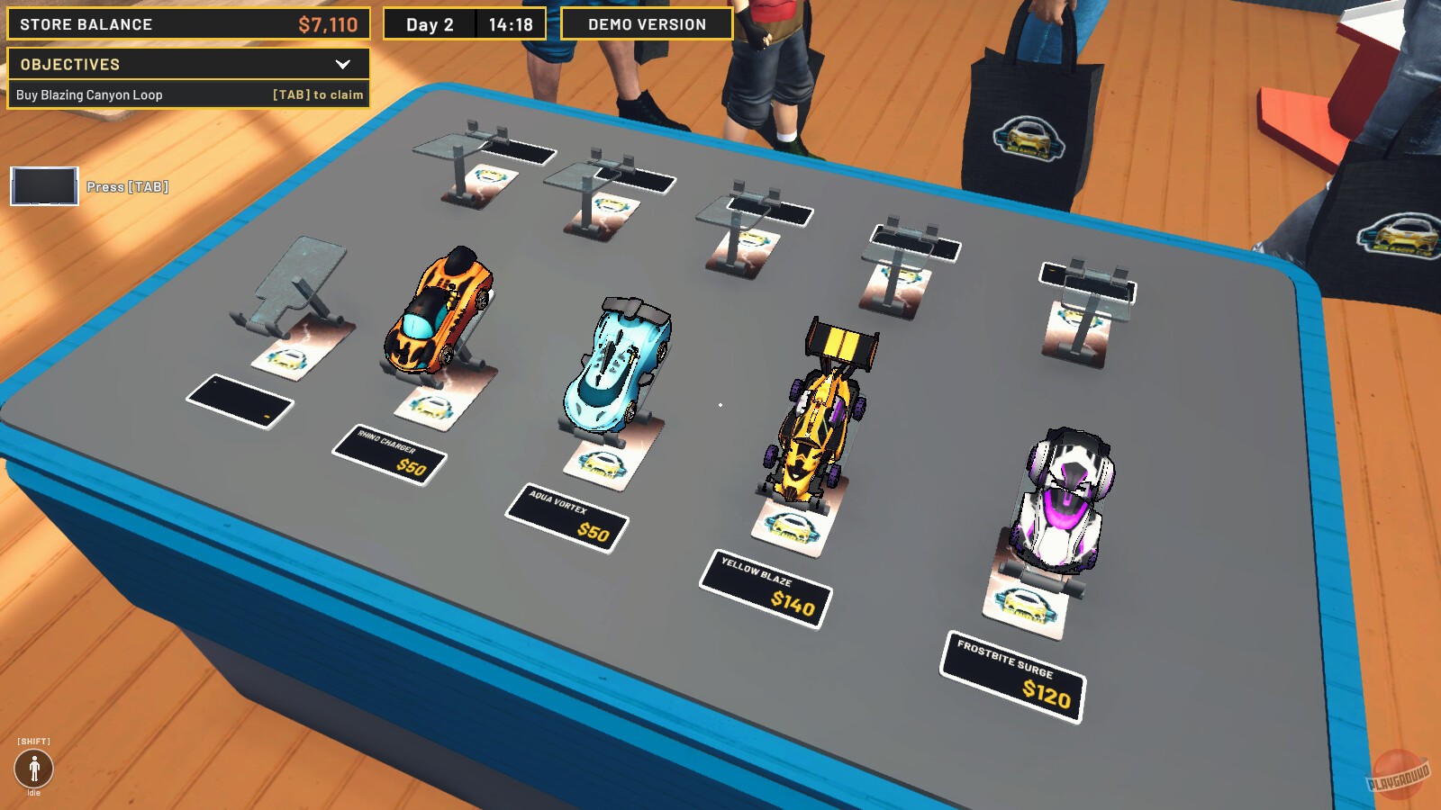 Скриншот из игры Mini Racer Car Shop Simulator - 3