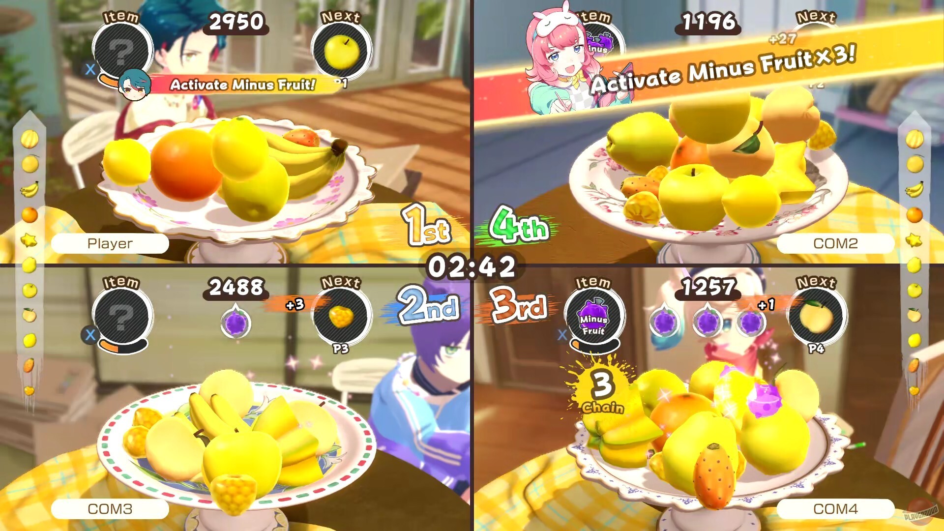 Скриншот из игры Fruit Mountain Party - 5