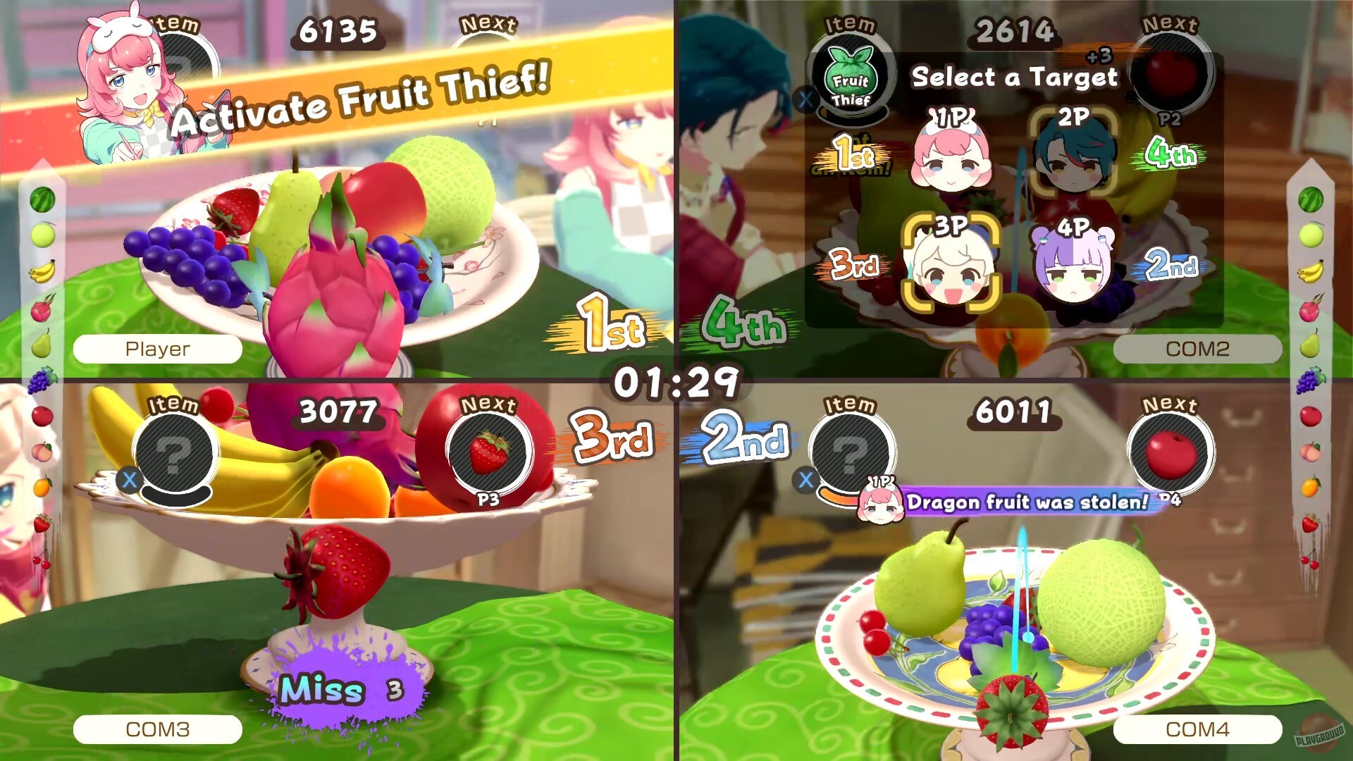 Скриншот из игры Fruit Mountain Party - 2