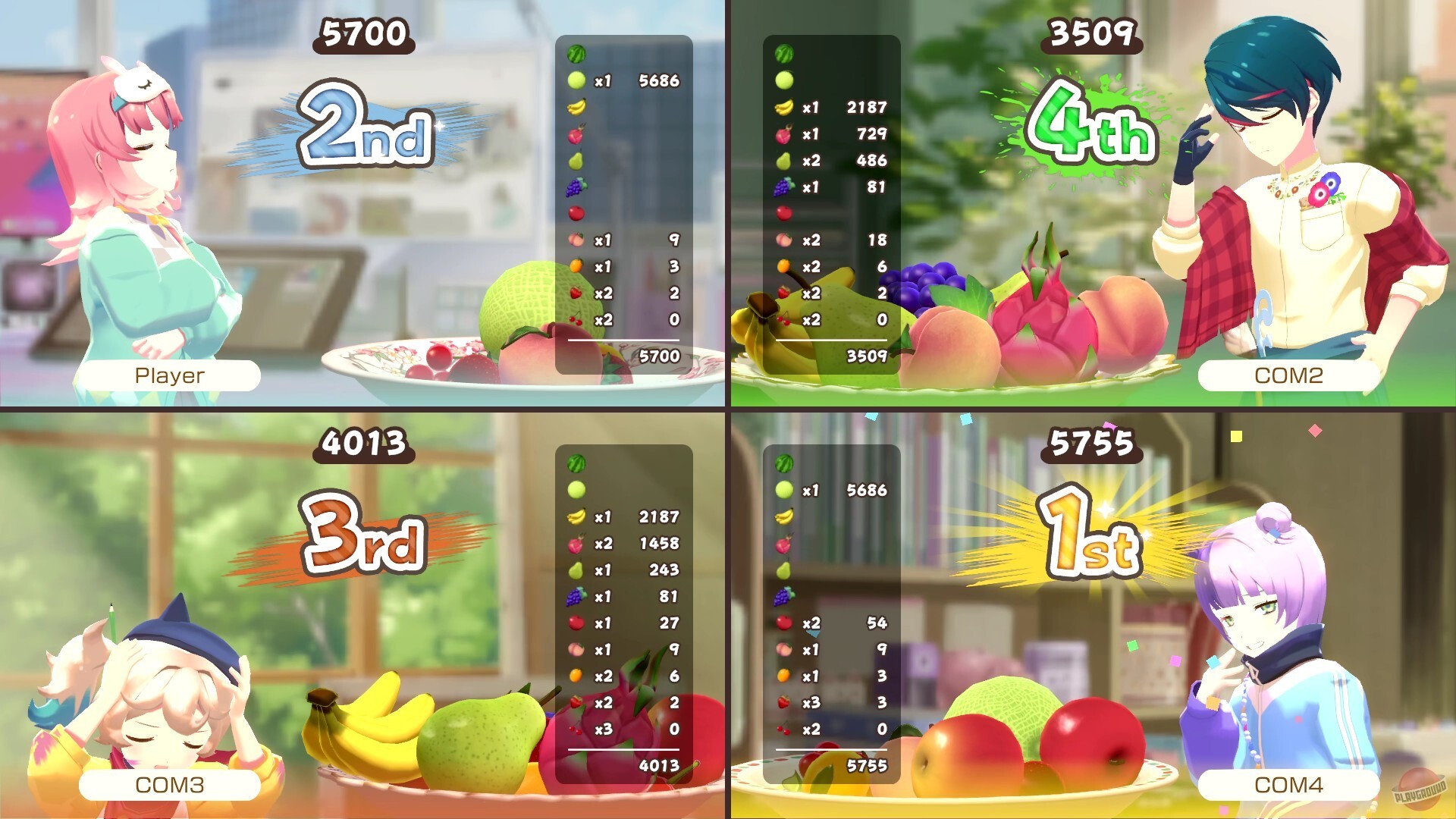 Скриншот из игры Fruit Mountain Party - 3