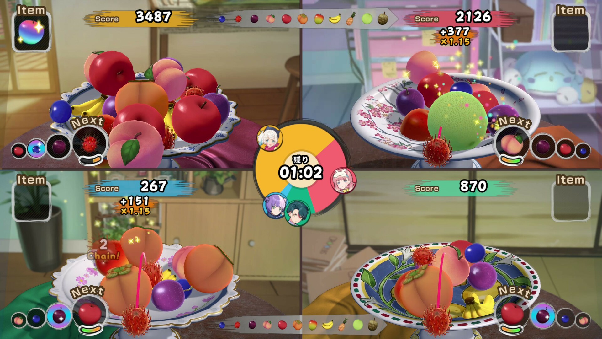 Скриншот из игры Fruit Mountain Party - 1