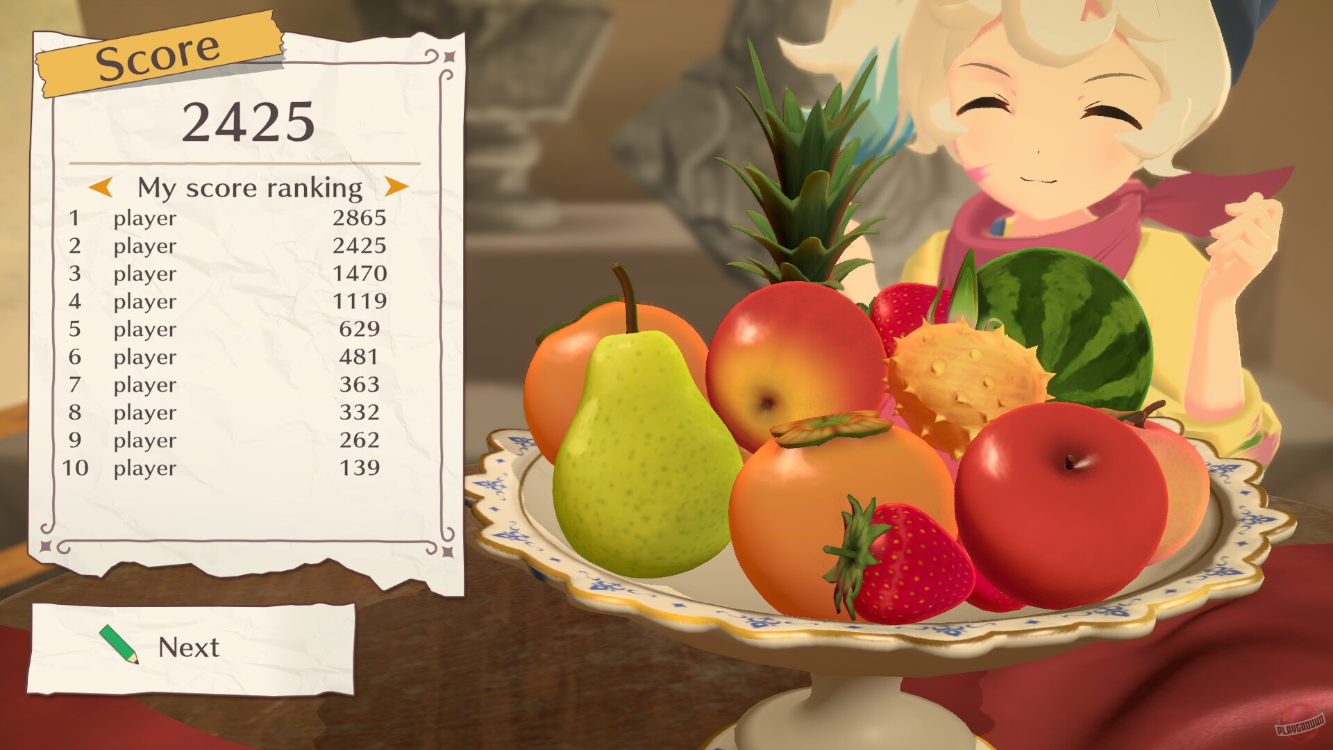 Скриншот из игры Fruit Mountain - 1