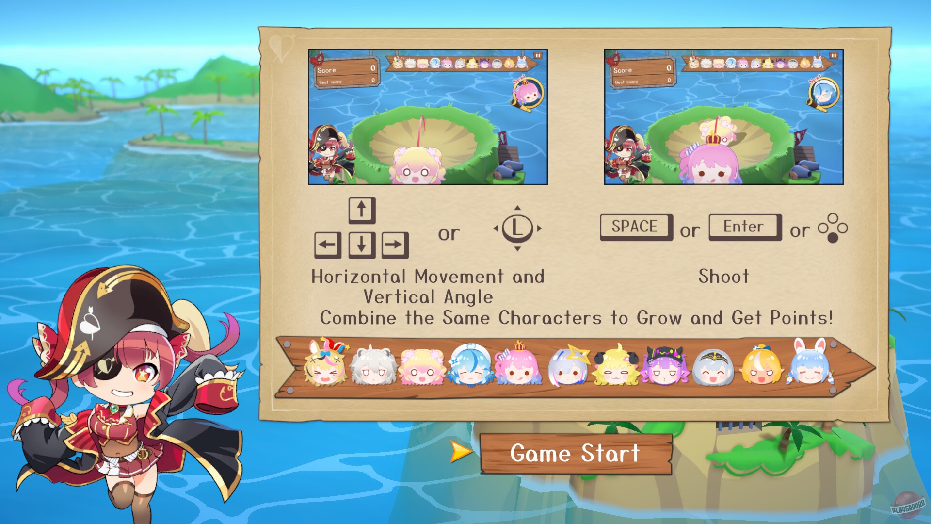 Скриншот из игры hololive Treasure Mountain - 12