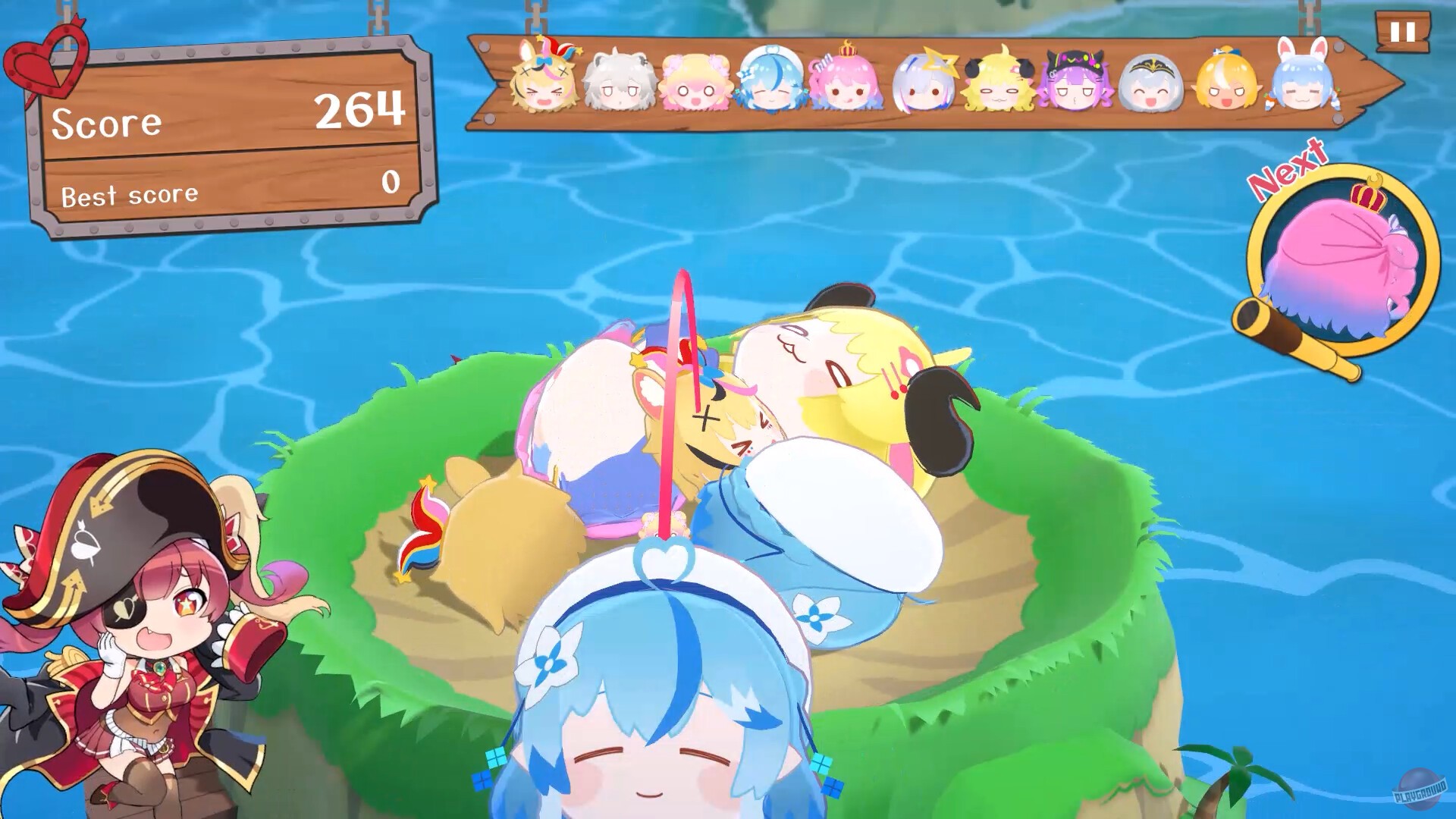 Скриншот из игры hololive Treasure Mountain - 4