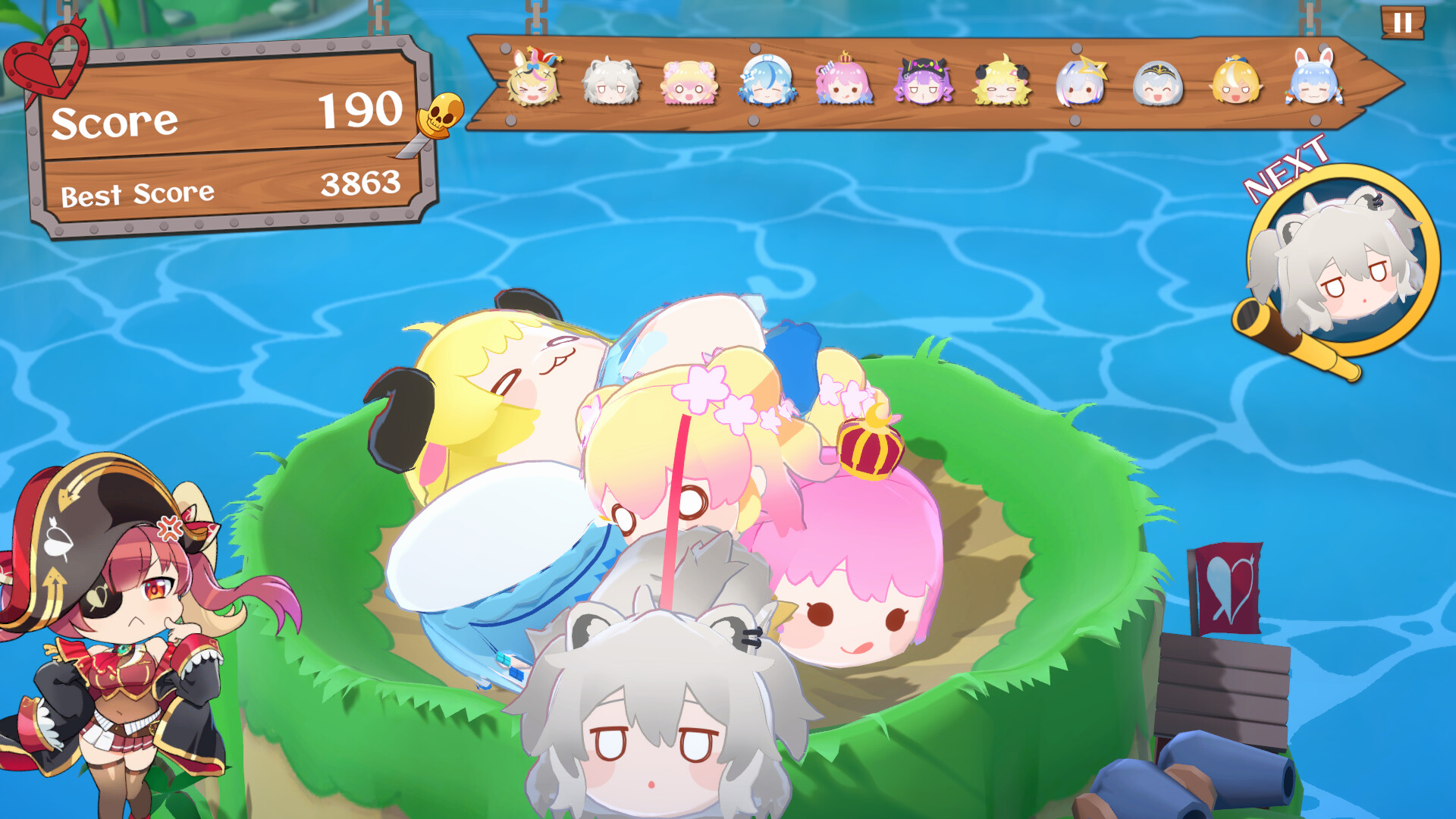 Скриншот из игры hololive Treasure Mountain - 5