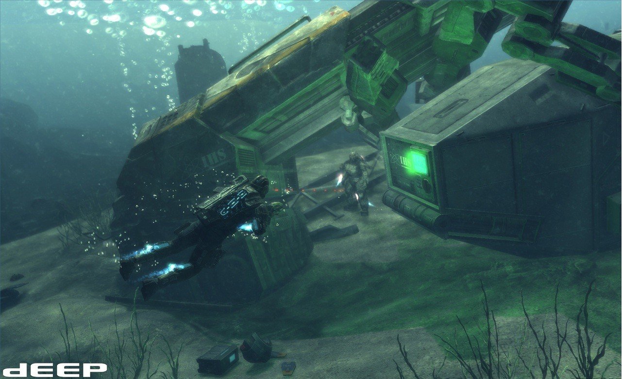 Скриншот из игры Deep Black - 2