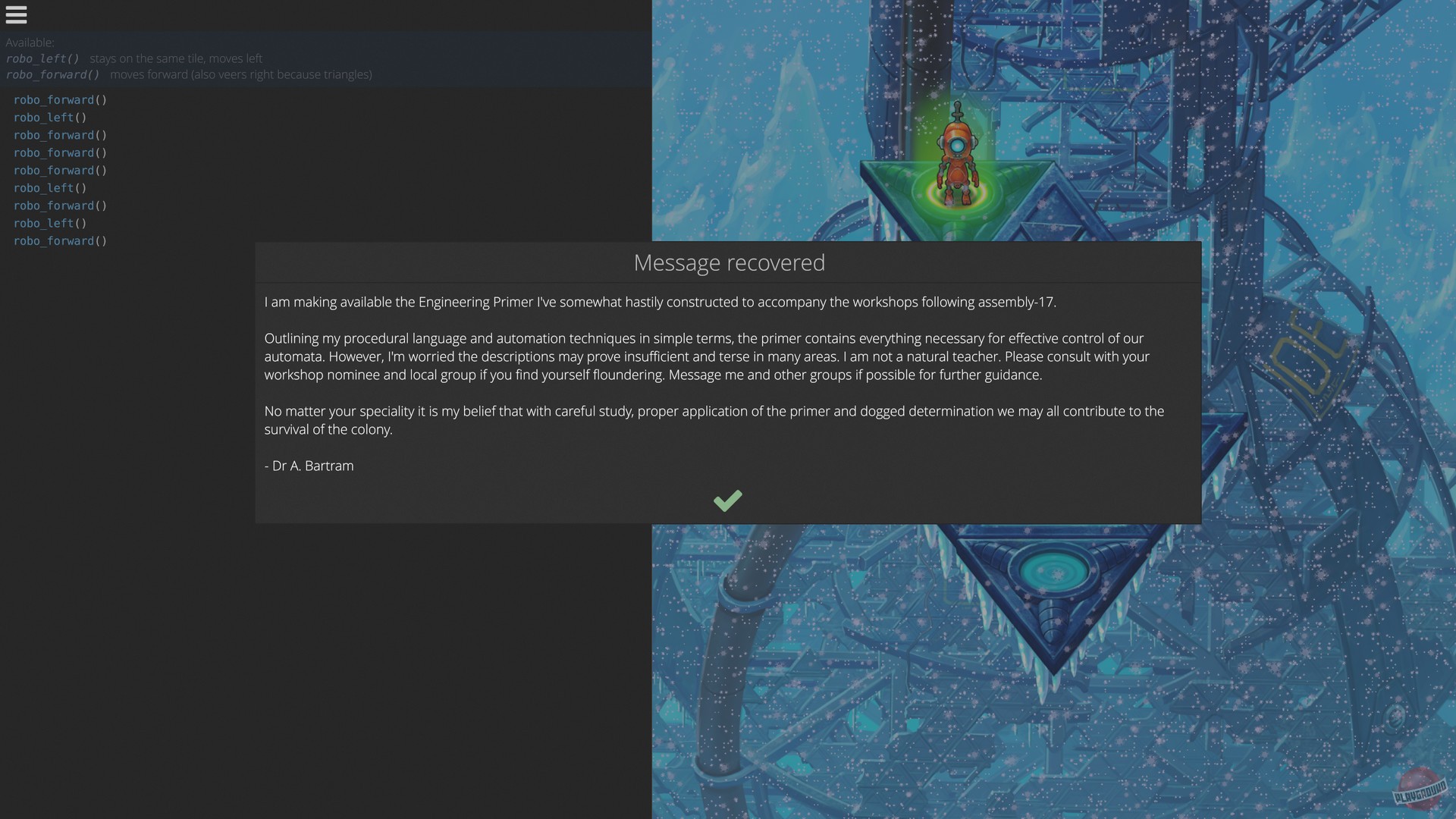 Скриншот из игры Robo Instructus - 4