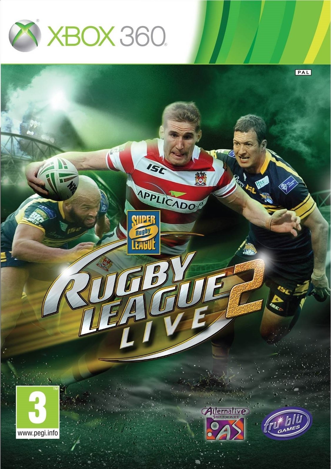 Обложка игры Rugby League Live 2