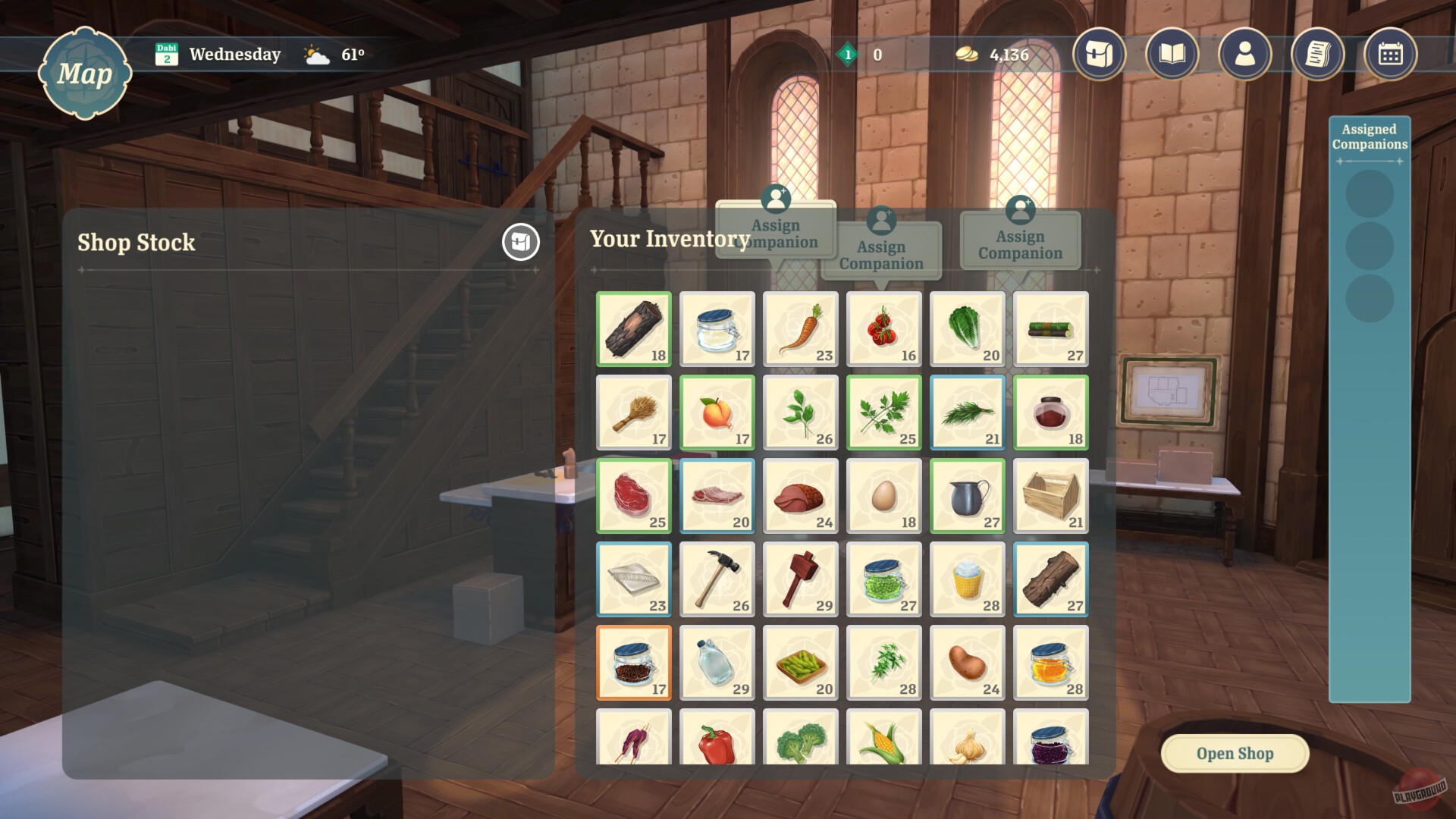 Скриншот из игры Merchants of Rosewall - 3