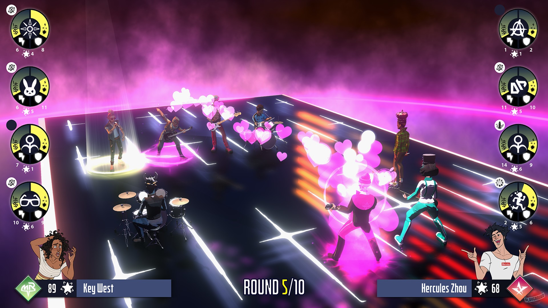 Скриншот из игры AudioClash: Battle of the Bands - 1