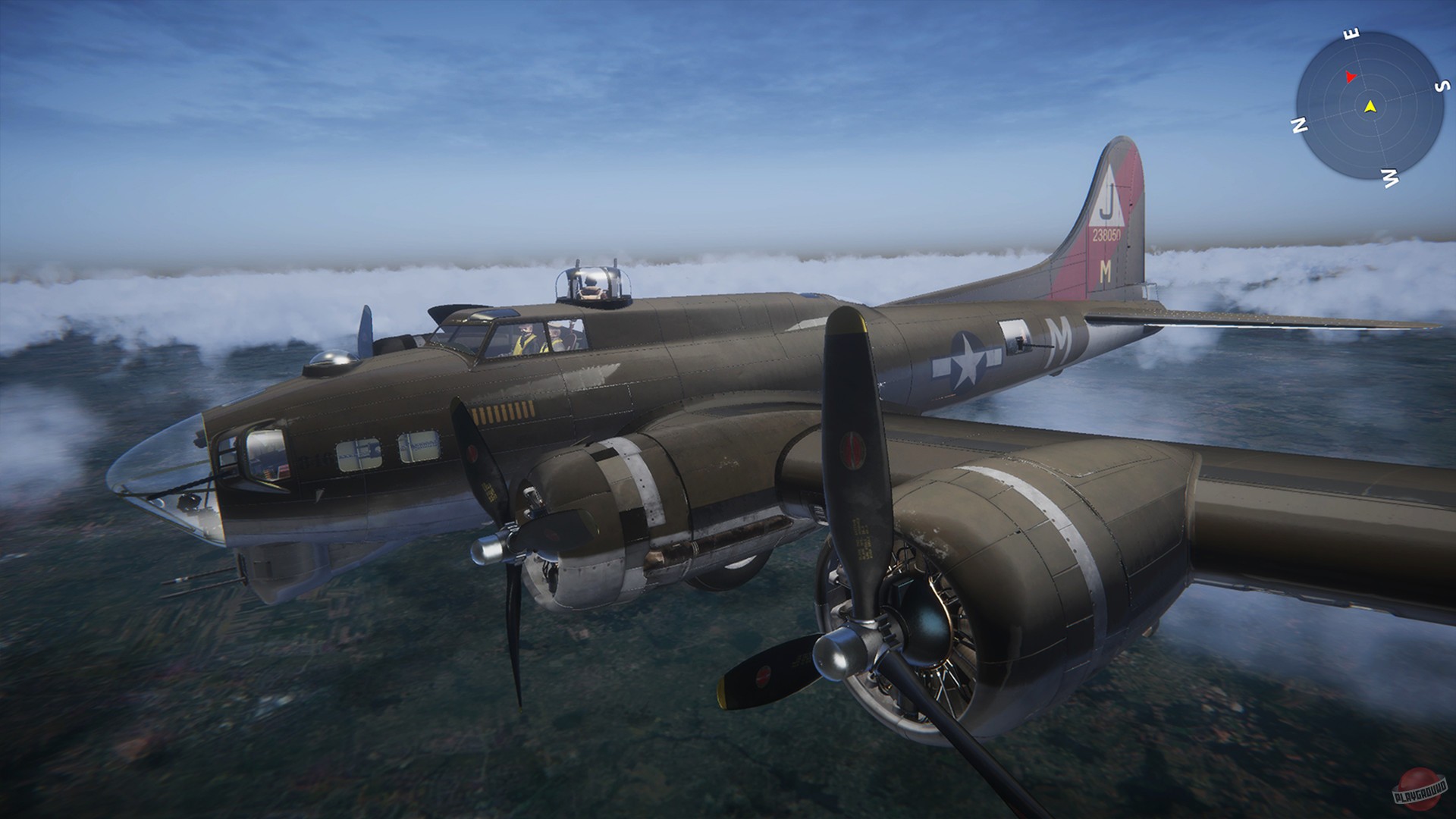 Скриншот из игры B-17 Squadron - 1