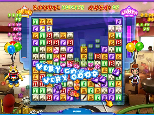 Скриншот из игры ABC Cubes: Teddy's Playground - 2