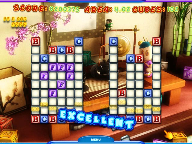 Скриншот из игры ABC Cubes: Teddy's Playground - 4