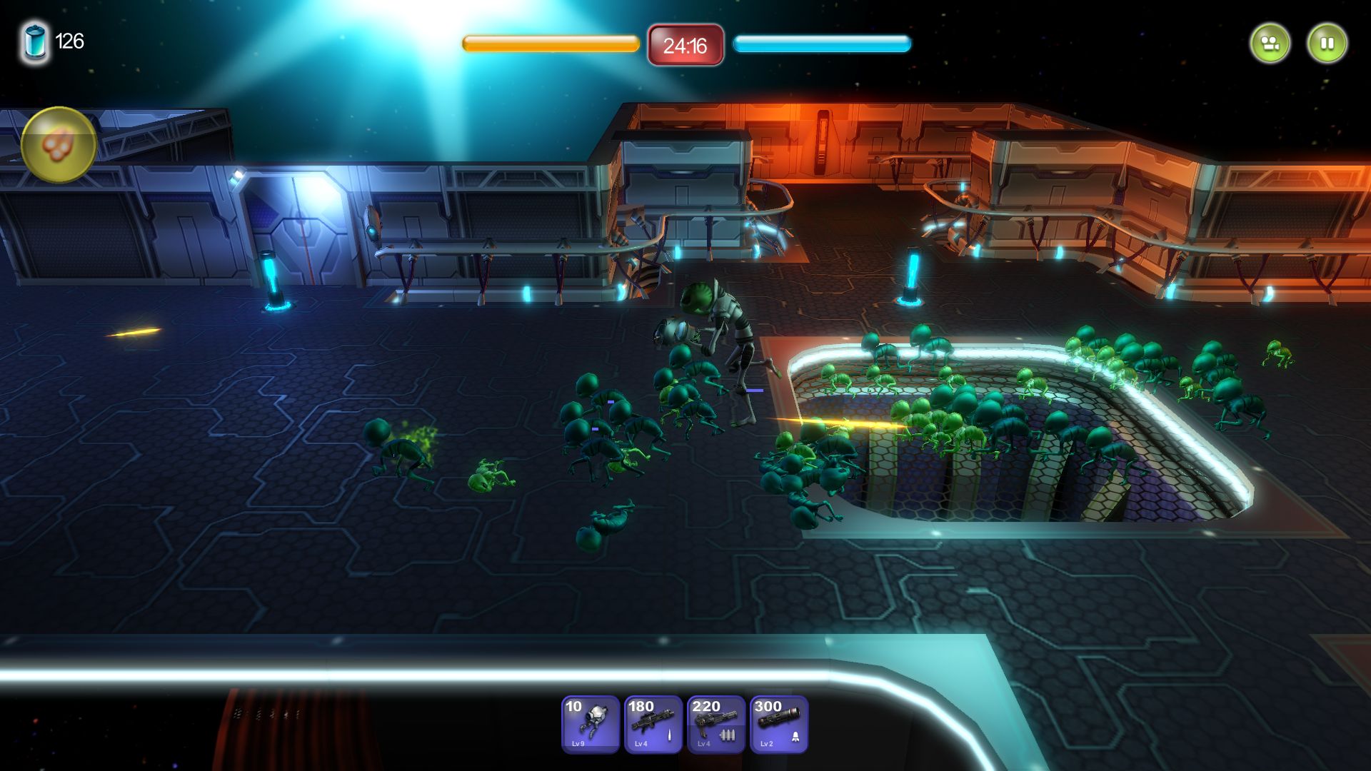 Скриншот из игры Alien Hallway - 38