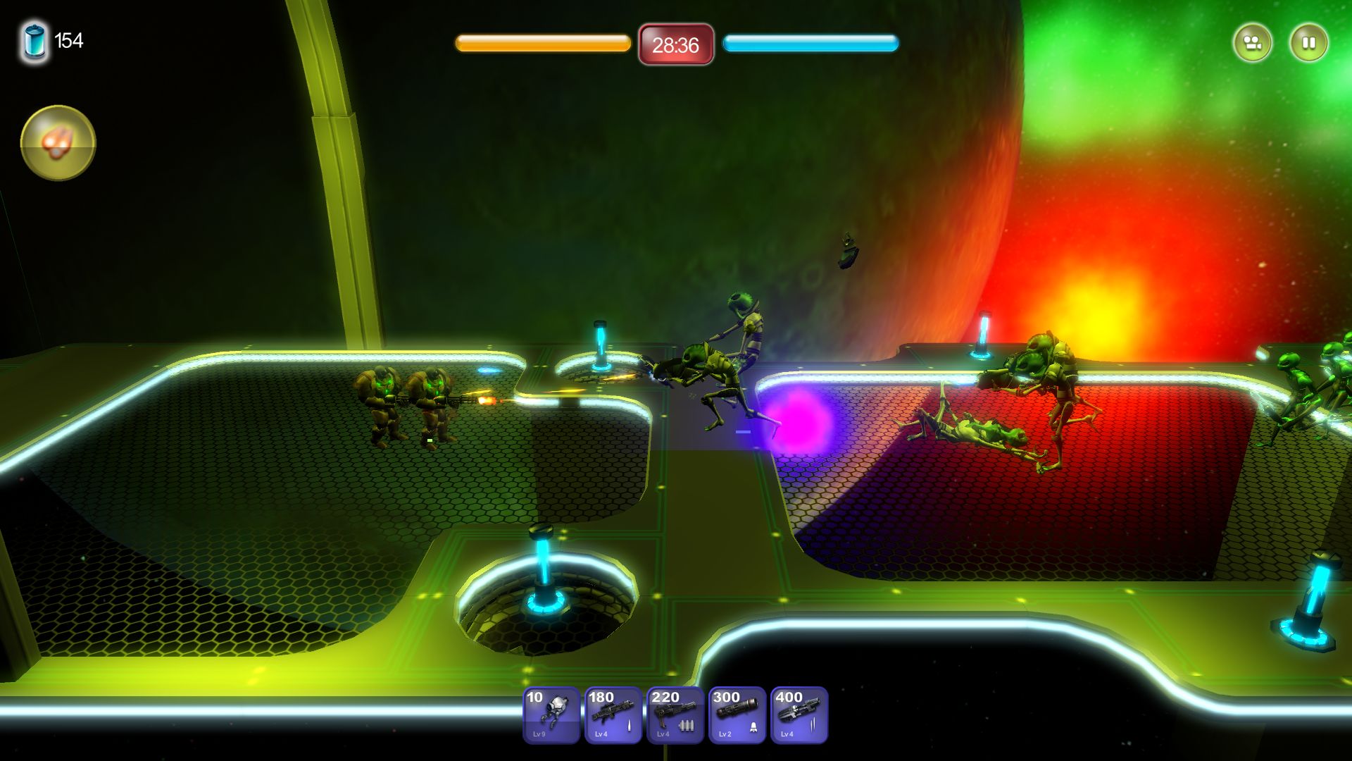 Скриншот из игры Alien Hallway - 46