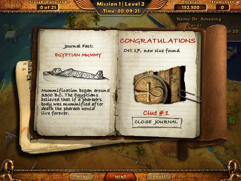 Скриншот из игры Amazing Adventures: The Lost Tomb - 38
