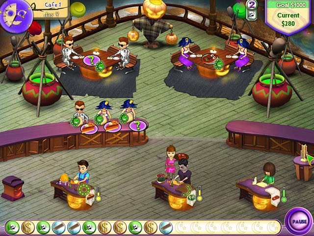 Скриншот из игры Amelie's Cafe: Halloween - 2