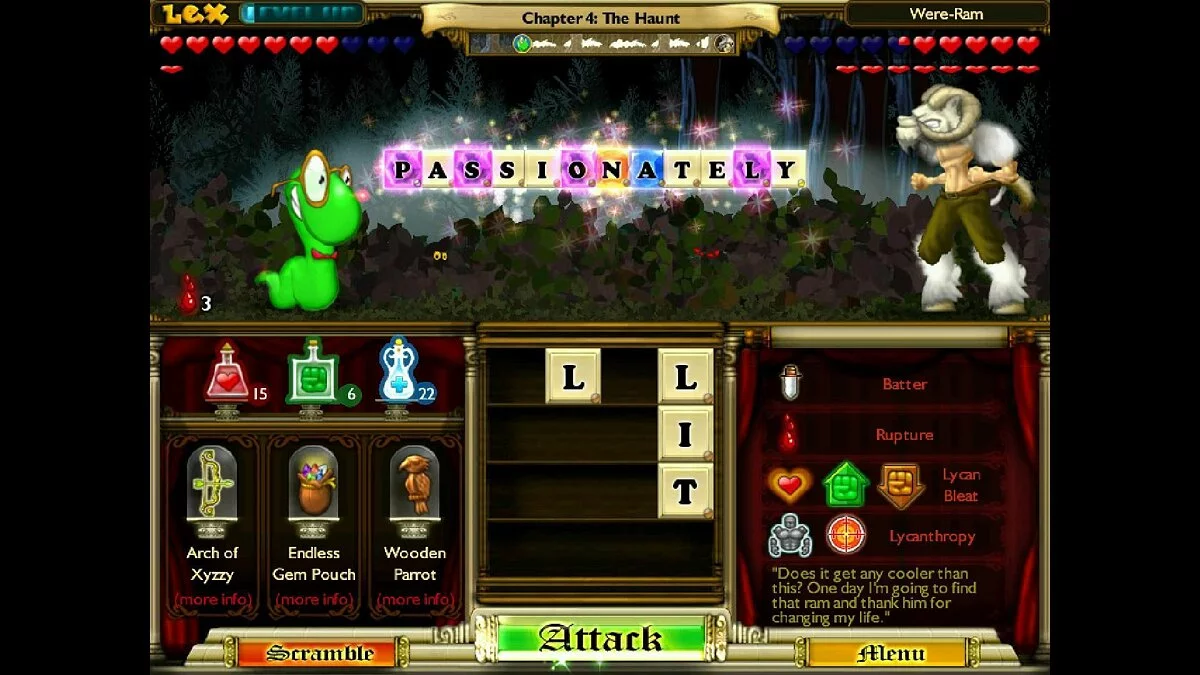 Скриншот из игры Bookworm Adventures - 15