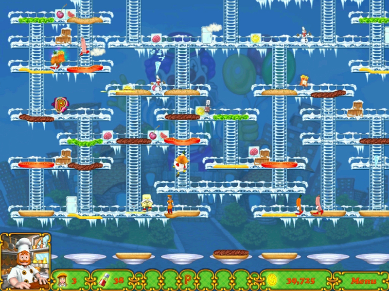 Скриншот из игры BurgerTime Deluxe - 10
