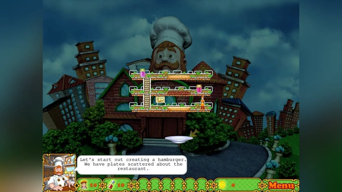 Скриншот из игры BurgerTime Deluxe - 17