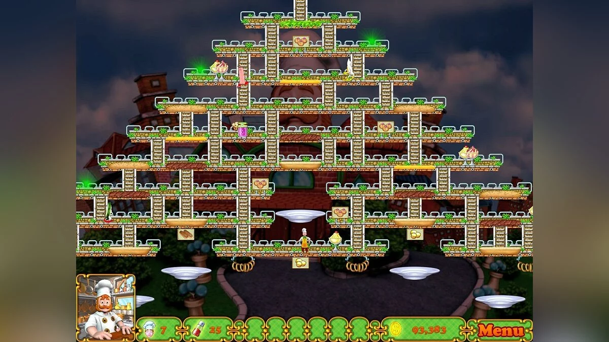 Скриншот из игры BurgerTime Deluxe - 11