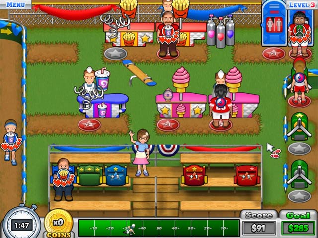 Скриншот из игры Busy Bea's Halftime Hustle - 3