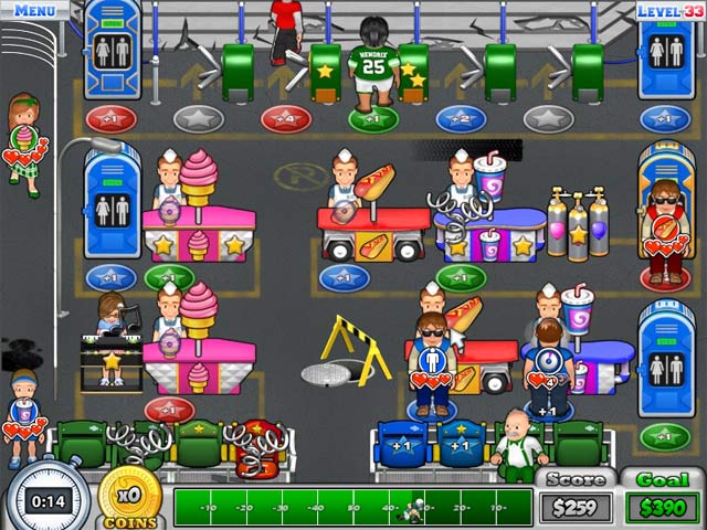 Скриншот из игры Busy Bea's Halftime Hustle - 4