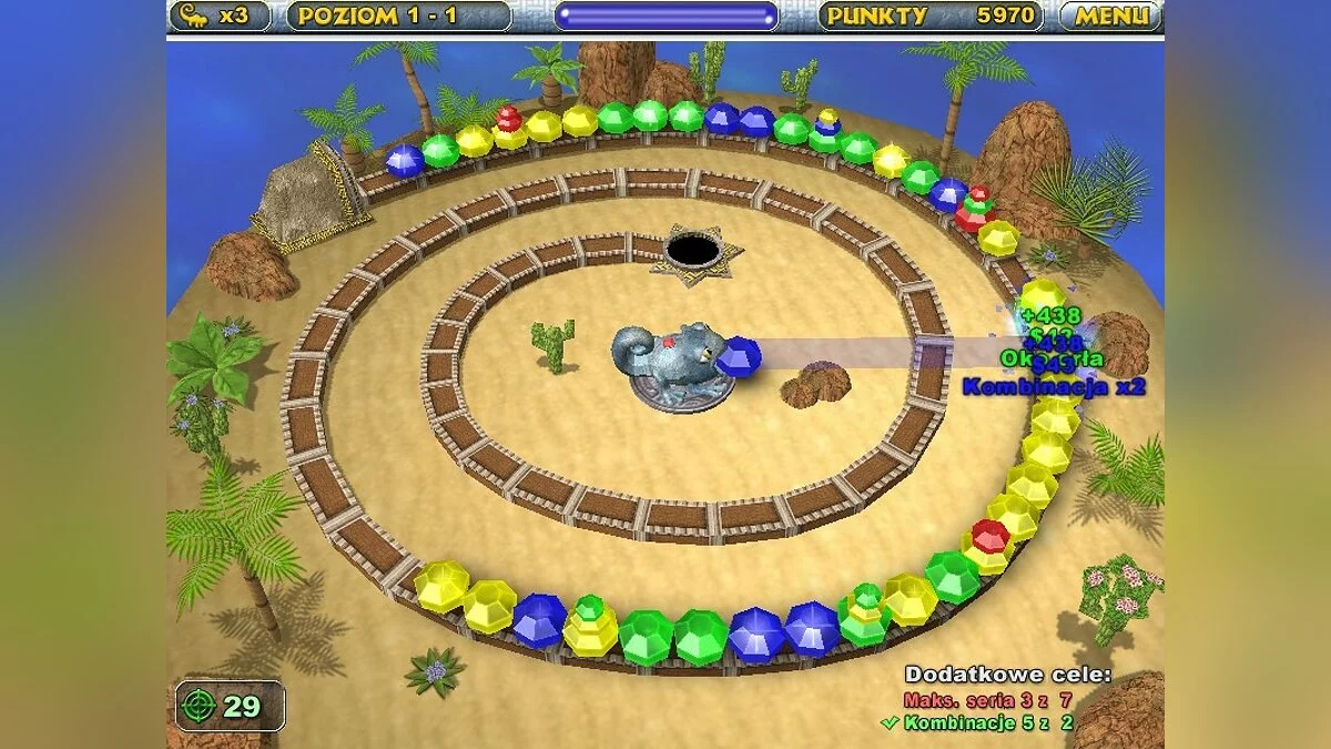 Скриншот из игры Chameleon Gems - 12