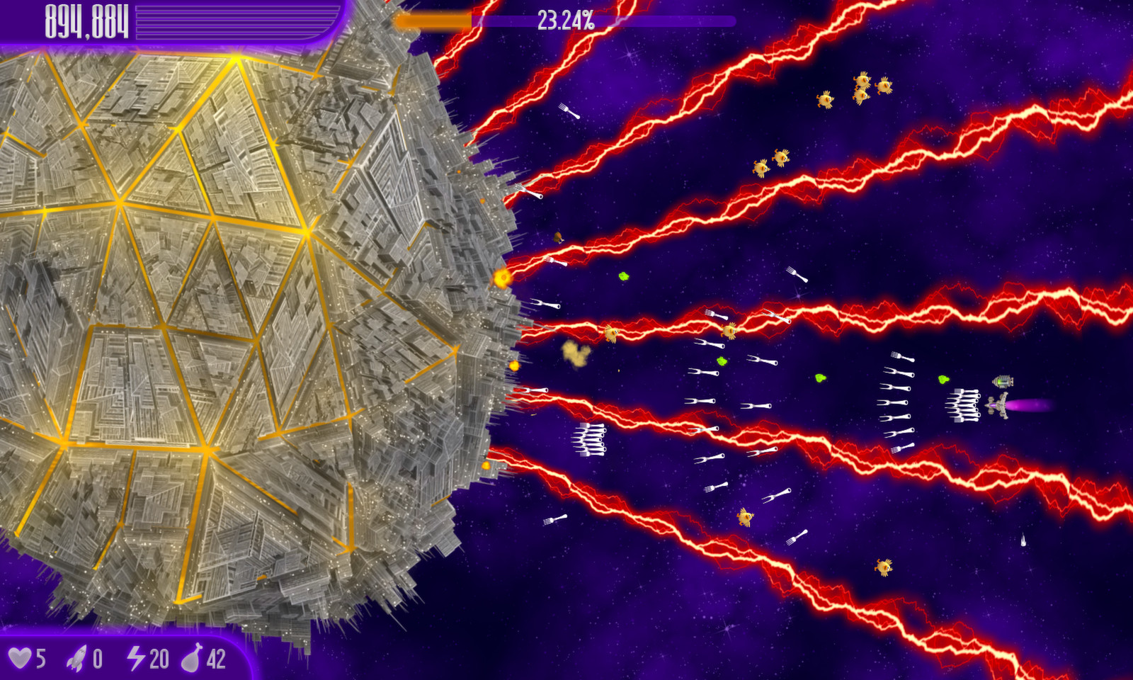 Скриншот из игры Chicken Invaders 4: Ultimate Omelette - 9