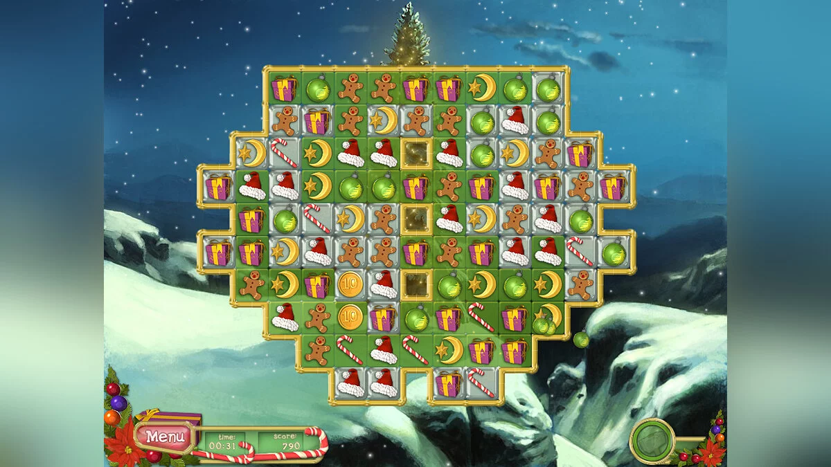 Скриншот из игры Christmas Puzzle - 10