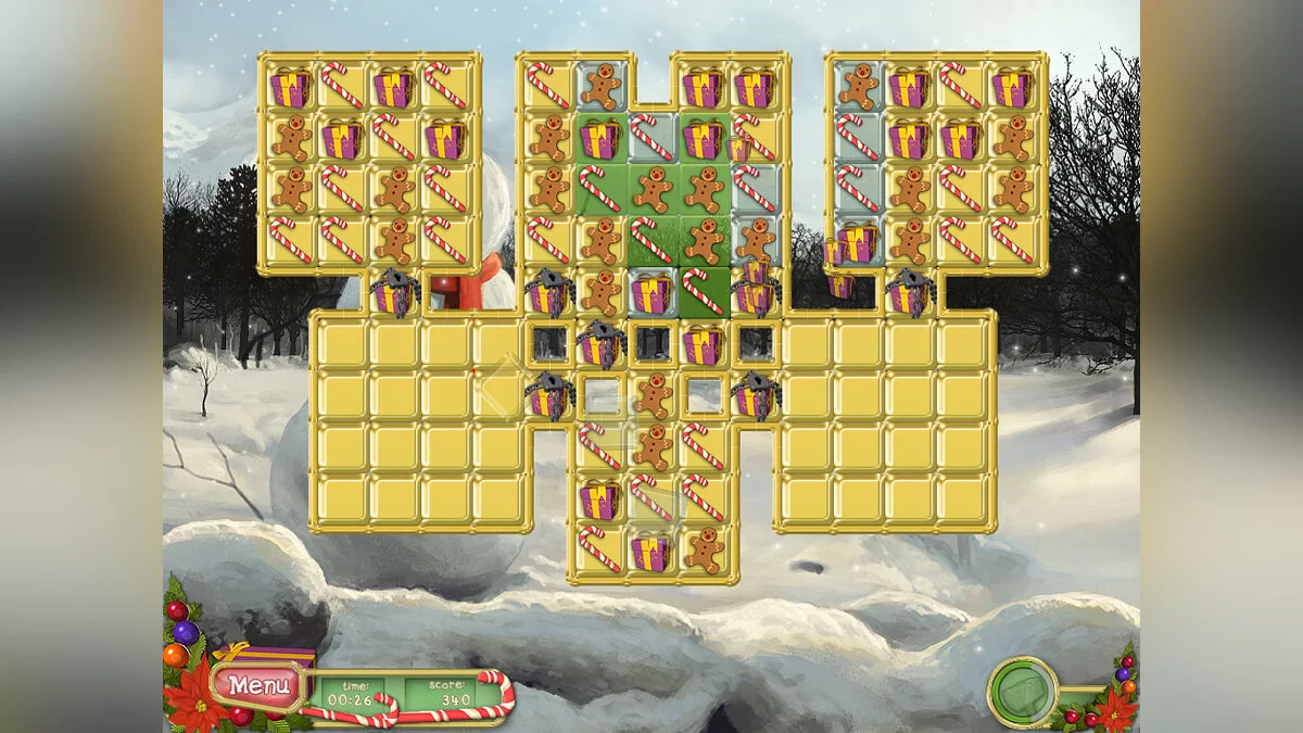 Скриншот из игры Christmas Puzzle - 6