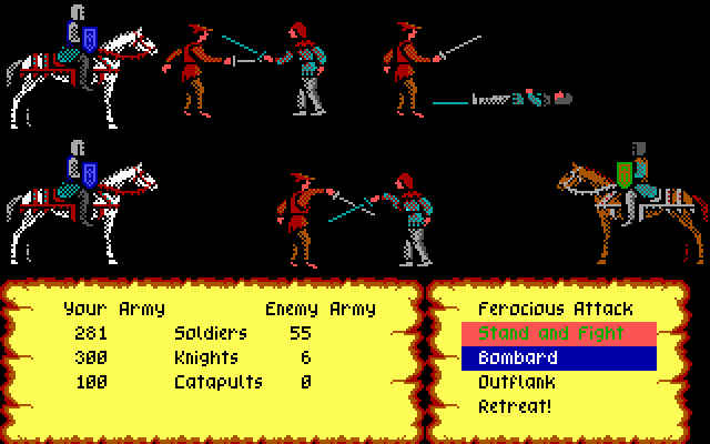 Скриншот из игры Defender of the Crown - 45