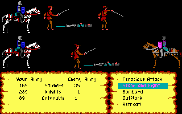 Скриншот из игры Defender of the Crown - 34