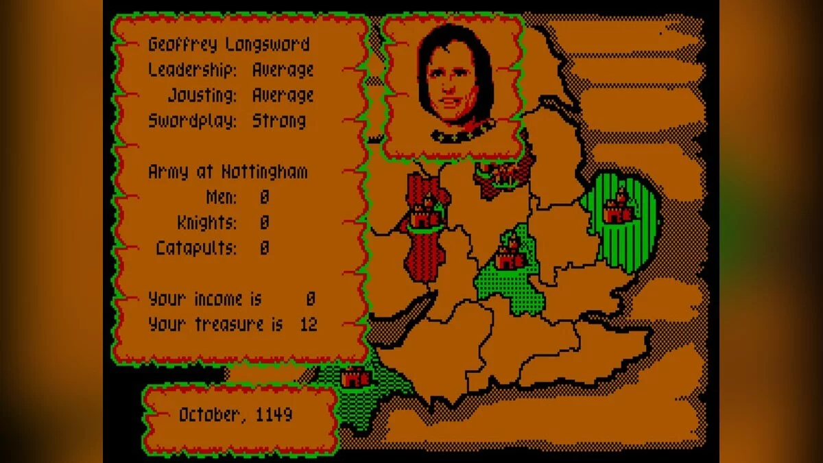 Скриншот из игры Defender of the Crown - 25
