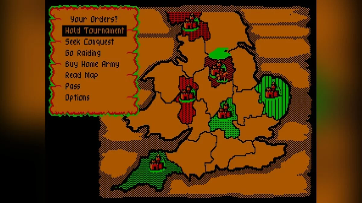 Скриншот из игры Defender of the Crown - 8