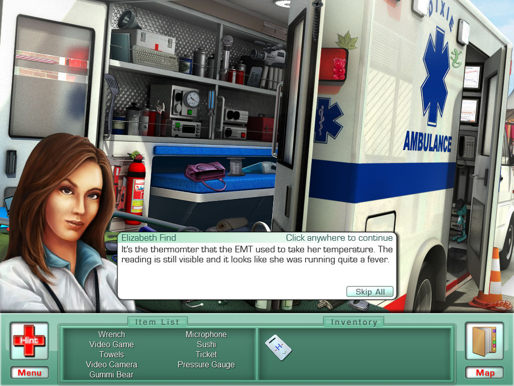 Скриншот из игры Elizabeth Find M.D.: Diagnosis Mystery, Season 2 - 10