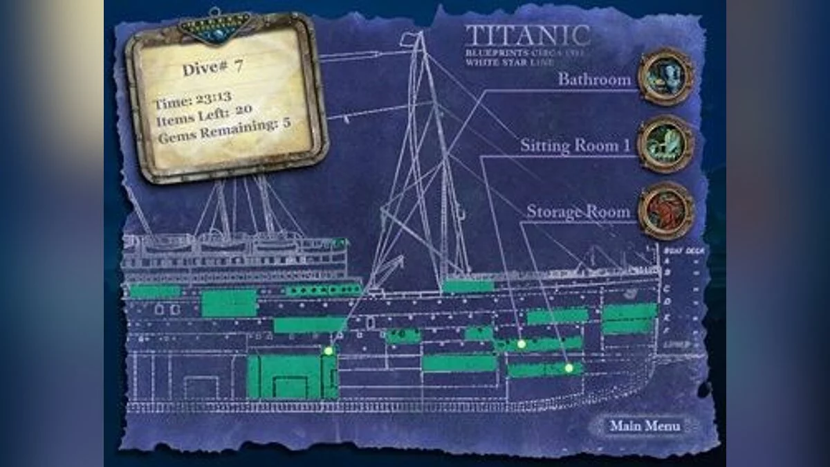 Скриншот из игры Hidden Expedition: Titanic - 7