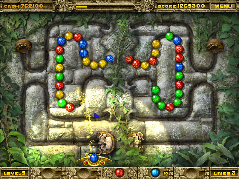 Скриншот из игры Inca Ball - 9