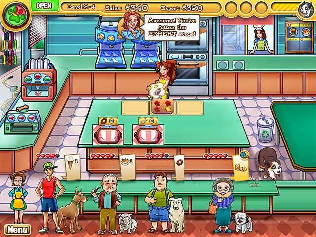 Скриншот из игры Jessica's BowWow Bistro - 1